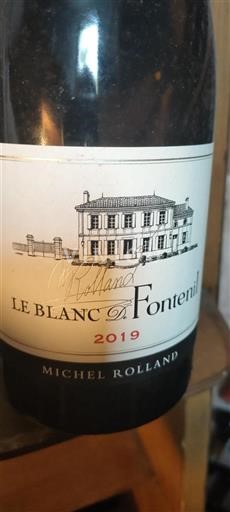 Bordeaux Château Fontenil Le Blanc de Fontenil 2019