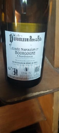 Burgundsko Dufouleur Père & Fils Napoléon 1er Neročník