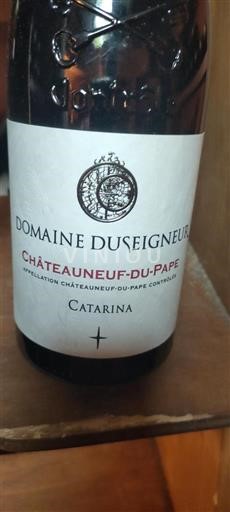 Údolí Rhôny Châteauneuf-du-Pape Domaine Duseigneur Catarina Neročník