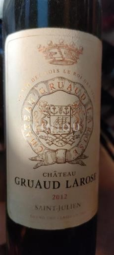 Bordeaux Saint-Julien Grand Cru Château Gruaud Larose 2012