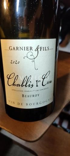 Bourgondië Niet gespecificeerd Garnier & Fils Beauroy 2020