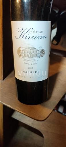 Bordeaux Margaux Grand Cru Kirwan 2012