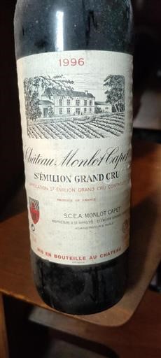 Bordeaux Saint-Émilion Grand Cru Grand Cru Château Monlot Capet 1996