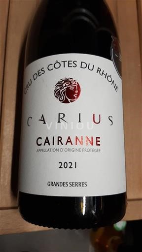 Vallée du Rhône Cairanne Grandes Serres Carius 2021