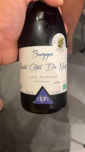 Borgogna Hautes Côtes de Nuits Patrick Hudelot Les Colombières 2019