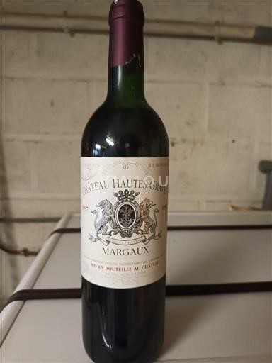 Bordeaux Margaux Château Hautes Graves 1997