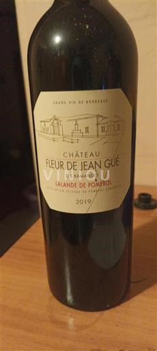 Bordeaux Lalande-de-Pomerol Château Fleur de Jean Gué Les Ramandes 2019