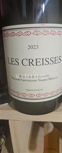 Languedoc et Roussillon Hérault Philippe Chesnelong Les Creisses 2023