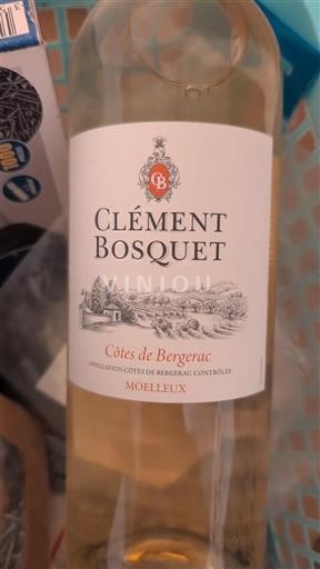 Lounais-Ranska Côtes-de-bergerac Clément Bosquet Ei vuosikertaa