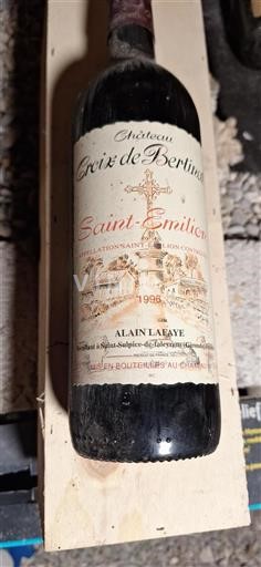 Bordeaux Saint-Émilion Château Croix de Bertinat 1996