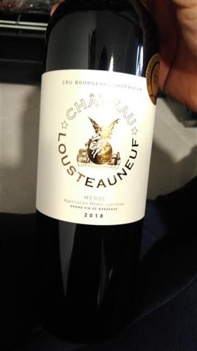 Bordeaux Médoc Château Lousteauneuf 2018