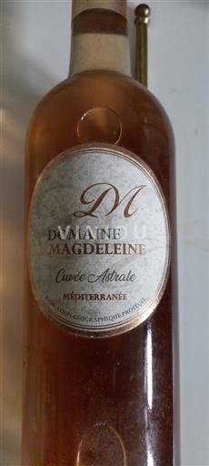 Vin Rosé sec Cuvée Astrale Domaine La Magdeleine Non millésimé France Provence, basse vallée du Rhône, Corse Méditerranée IGP
