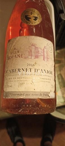 Vallée de la Loire Cabernet-d'anjou Villa Lorane 2016