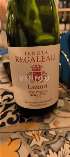 Sicile Tenuta Regaleali Lamùri 2021