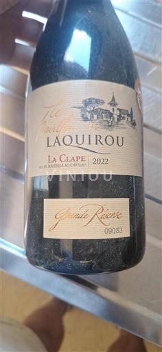 Languedoc La Clape Le Pavillon de Laquirou Grande Réserve 2022