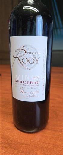 Sydväst Bergerac Château Rooy 2017