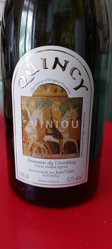 Údolí Loiry Quincy Domaine Tremblay Vieilles Vignes 2017
