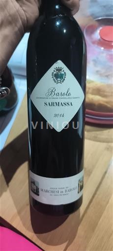 Piemonte Barolo Marchesi di Barolo Sarmassa 2014