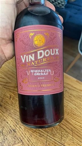 Roussillon Rivesaltes Arnaud de Villeneuve Grenat 2023