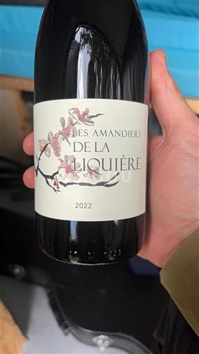 Vin Rouge sec Les Amandiers La Liquière 2022 France Languedoc Faugères AOC biodynamie