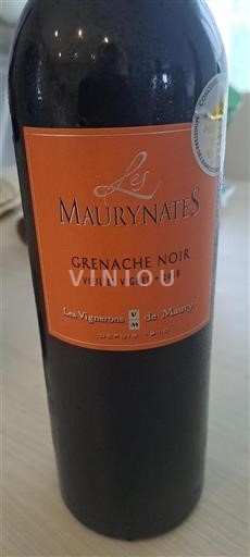 Roussillon Maury Les Vignerons de Maury Les Maurynates 2018