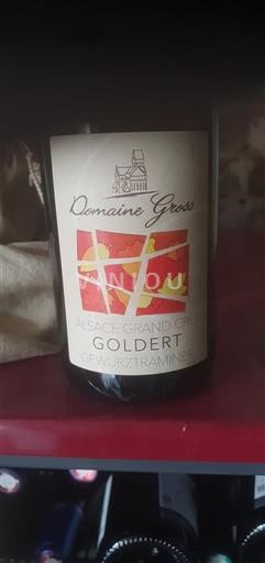 Elsass Alsace Grand Cru Grand Cru Domaine Gross Goldert 2016