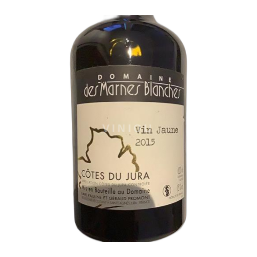 Vin Rouge sec Vin Jaune Domaine Des Marnes Blanches 2015 France Jura Côtes-du-jura AOC vin_jaune