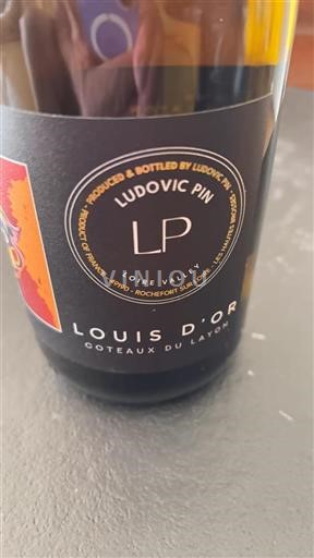 Vallée de la Loire Coteaux-du-layon Ludovic Pin Louis d'Or 2023