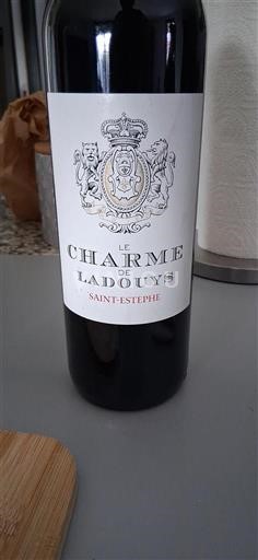 Burdeos Saint-Estèphe Château Lilian Ladouys Le Charme de Ladouys Sin añada