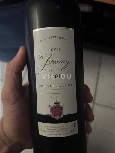 Provence Côtes-de-Provence Château Sainte Béatrice Jérémy 2008
