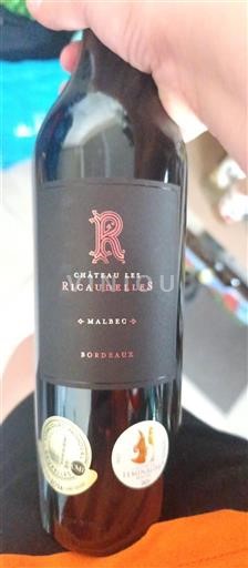 Bordeaux Château Les Ricaudelles Malbec Senza annata