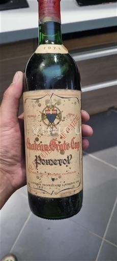 Bordeaux Pomerol Château Grate-Cap 1971