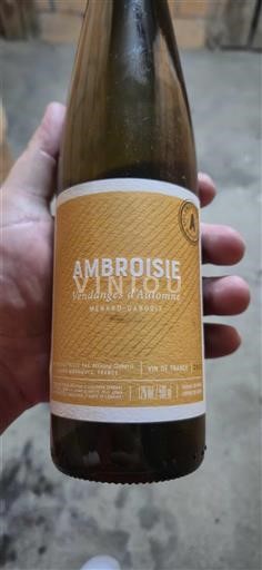 Loire Valley Unspecified Ménard Gaborit Ambroisie Vendanges d'Automne 2021