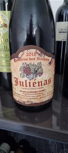 Beaujolais Juliénas Domaine Des Rochats 2018