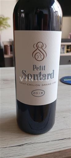 Bordeaux Saint-Émilion Grand Cru Grand Cru Soutard Petit Soutard 2018