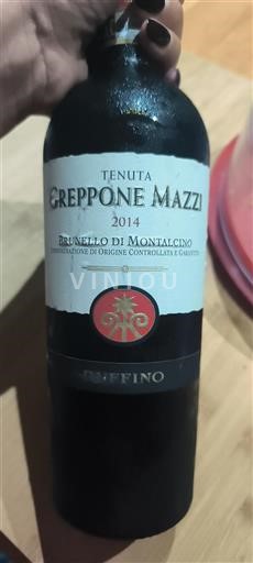 Toscana Brunello di Montalcino Greppone Mazzi 2014