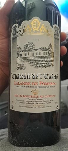 Bordeaux Lalande-de-pomerol Château L'Évêché 2019