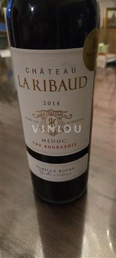 Bordeaux Médoc Cru Bourgeois Château La Ribaud 2014