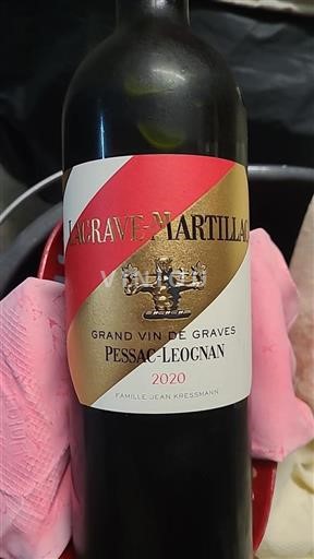 Bordeaux Pessac-Léognan Lagrave-Martillac 2020
