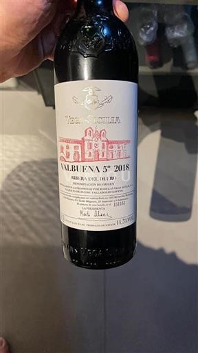 Castilië en León Ribera del Duero Vega Sicilia Valbuena 5° 2018