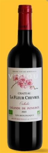 Bordeaux Lalande-de-pomerol Château La Fleur Chevrol Orchidee 2023