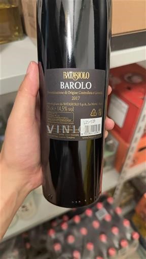 Piemonte Barolo Batasiolo 2017
