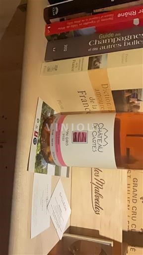 Québec Brome-Missisquoi Château Cartes Vin Gris 2022