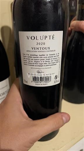 Valle del Ródano Ventoux La Romaine Volupté 2020