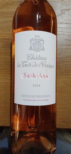 Provence Côtes-de-Provence Château La Tour de l'Évêque Sainte-Anne 2024