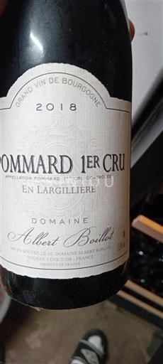 Borgogna Non specificato Premier Cru Domaine Albert Boillot En Largillière 2018