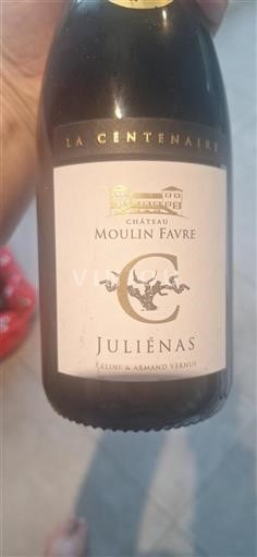 Beaujolais Juliénas Château Moulin Favre La Centenaire Icke årgångsbetecknad