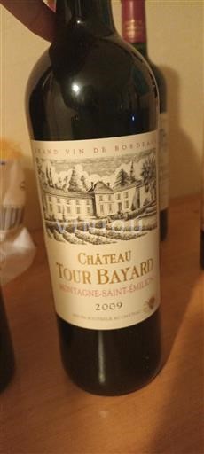 Vin Rouge sec Château Tour Bayard 2009 France Bordeaux Montagne-saint-émilion AOC