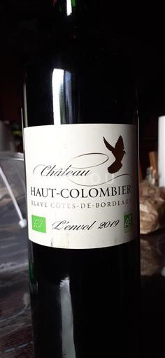 Bordeaux Blaye-Côtes-de-Bordeaux Haut-Colombier L'envol 2019