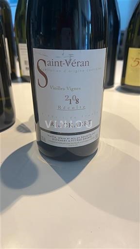 Bourgogne Saint-Véran Rijckaert Vieilles Vignes 2018